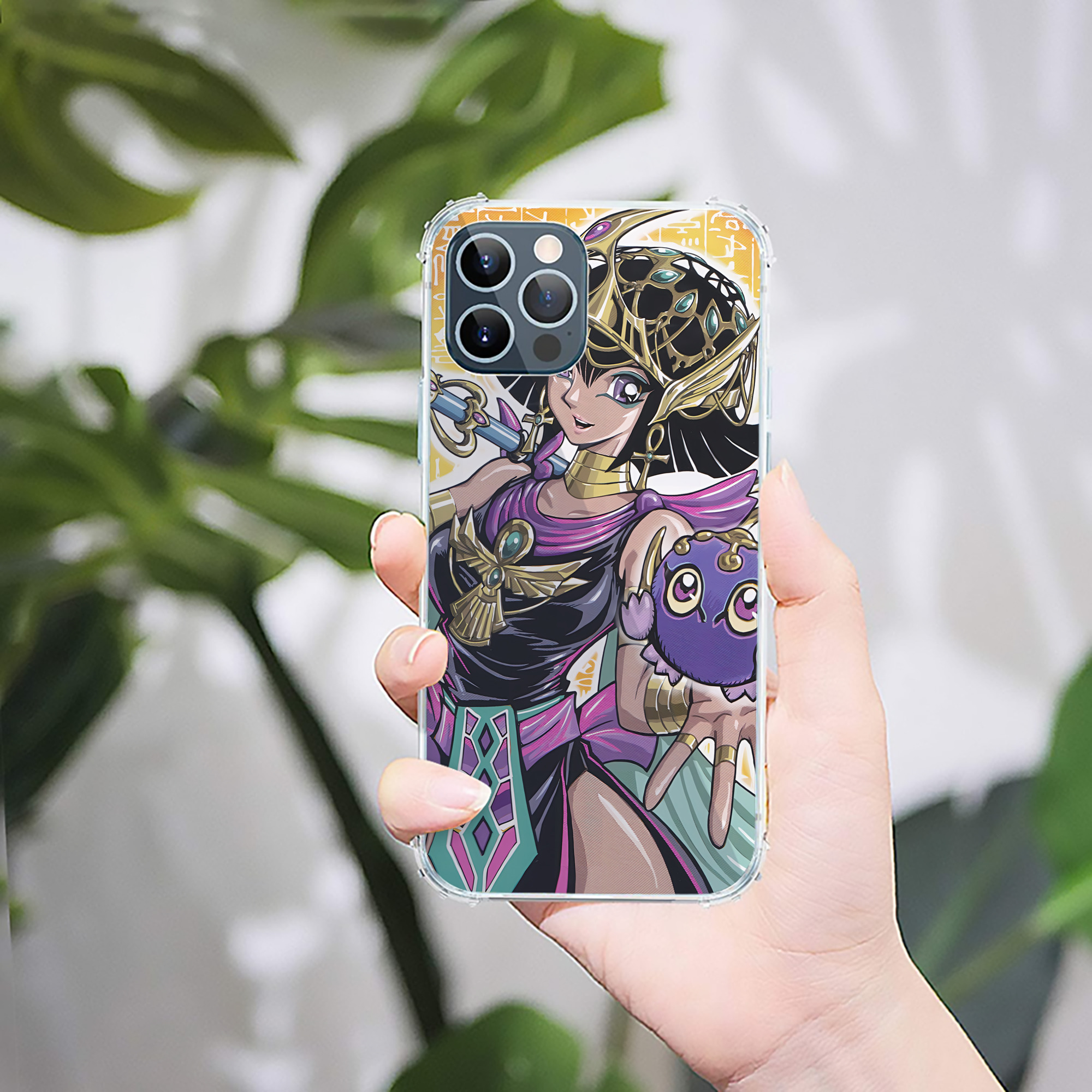 （画像用） 遊☆戯☆王 Yu-Gi-Oh! 【iPhone 12シリーズ対応】透明スマホケース（クリアソフトケース）